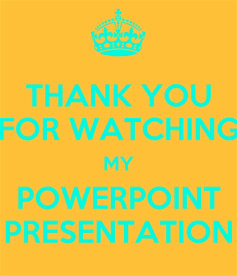 Catch all the episodes from. THANK YOU FOR WATCHING MY POWERPOINT PRESENTATION Poster ...