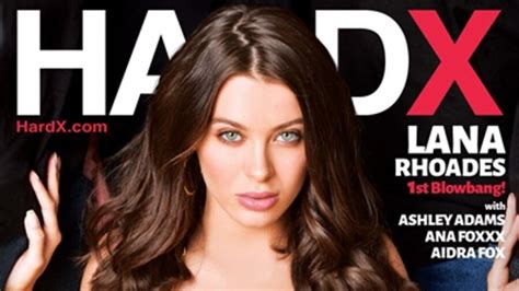 Hard X Releases Facialized 4 Featuring Lana Rhoades 1st Blowbang