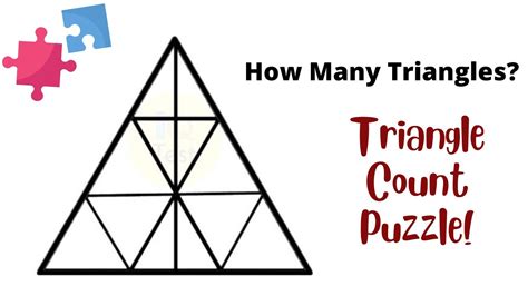 How Many Triangles Are There New Triangle Count Puzzle Triangle In A