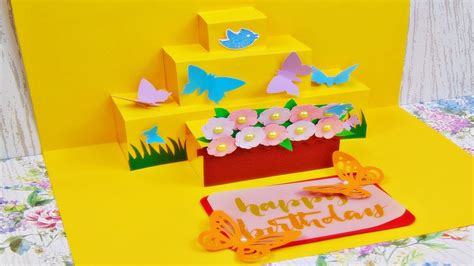 Fantastische Großhandelspreise Jetzt Einkaufen Pop Up Geburtstagskarte Magic Ants Happy Birthday