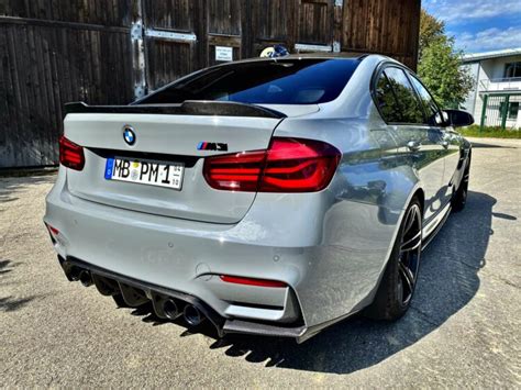 For the first time in the series' history, there was a turbocharger under the muscular bonnet. BMW M3 F80 in Nardo Grau: Es muss nicht immer farbig sein