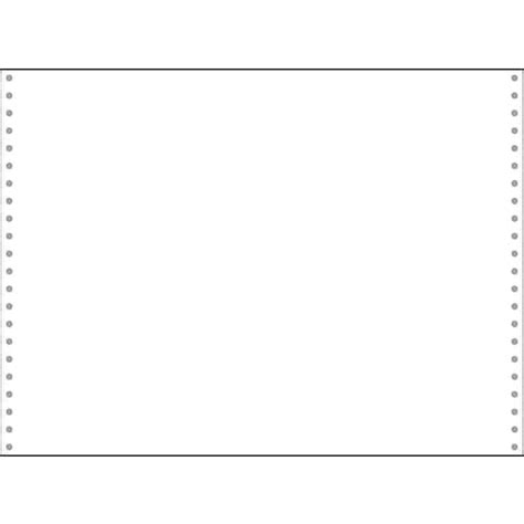 Printworks Professional Blank Computer Paper 14 78 X 11 White