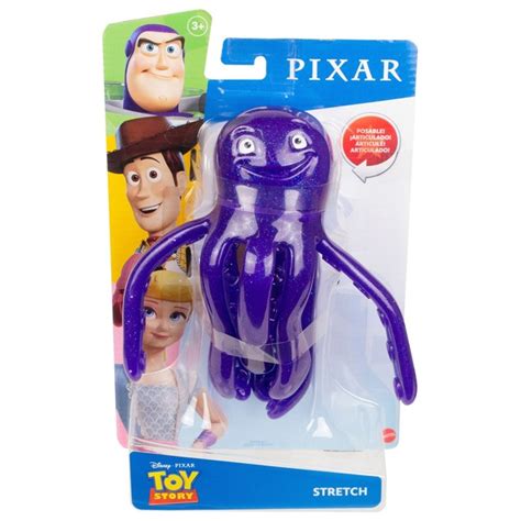 Disney Pixar Toy Story Stretch Purple Octopus Figure Smyths Toys Uk