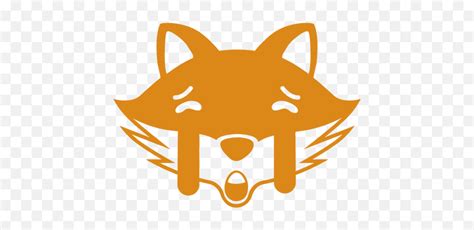 Fox Sad Head Muzzle Flat Transparent Png U Svg Vector File