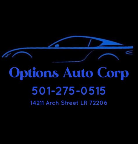 Options Auto Corp Little Rock Ar