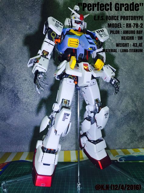 Gundam rx78-2 pg 1/60 open