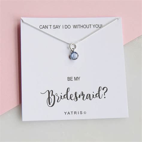 We did not find results for: Can`t Say I Do Without You Bridesmaid Necklace By Yatris ...