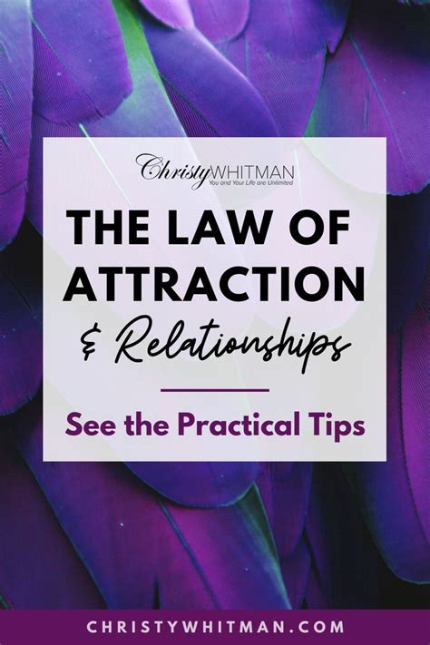 The Law Of Attraction And Relationships In 2020 Law Of Attraction
