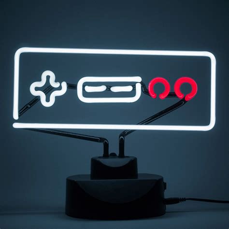 Geeky Neon Lights Are Perfect For Gamers Gaming Decor Gamer Ts