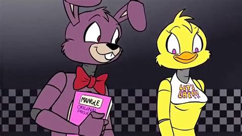 Foxy Chica Mangle Love Story Part 1 8 Fnaf Animation By Tony