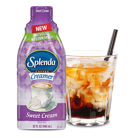 Splenda Sugar Free Coffee Creamers Only Calories Per Serving No