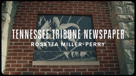 Tennessee Tribune Newspaper Jefferson Street Youtube
