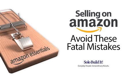 Mistakes To Avoid When Selling On Amazon Sitesell