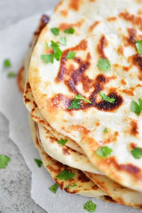 Maybe you would like to learn more about one of these? Two Ingredient Dough Naan Flatbread - The Gunny Sack ...