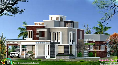 4 Bedrooms 2550 Sq Ft Modern Home Design Kerala Home