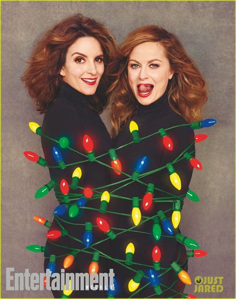 Tina Fey And Amy Poehler Celebrate Christmas In October With Ews Holiday
