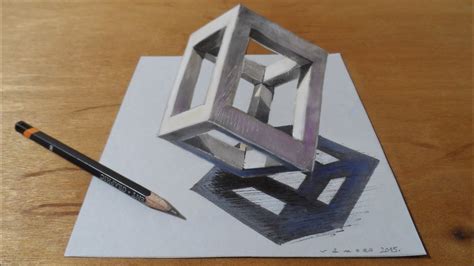 I am using polygons to create each face. How to Draw 3D Cube - Drawing 3D Cube - Standing Cube at ...
