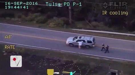 Disturbing Video Shows Tulsa Police Fatally Shooting Unarmed Black Man