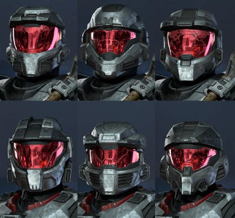 Comparison Between All The Mark Helmets In Halo Infinite Rhalo