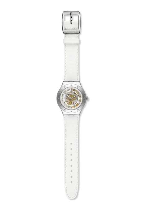 Swatch Rosetta Bianca Automatic Watch Yas109 Nur 16000