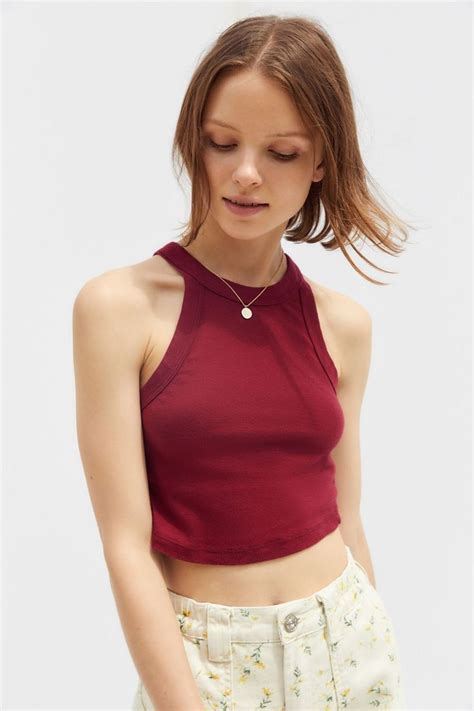 pin by urban outfitters on new arrivals tank tops cropped tank top trendy tank tops