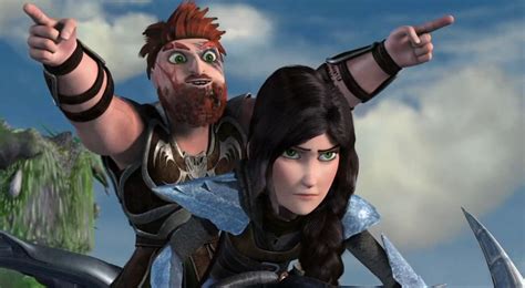 Dagur Looks Like Hes Fangirling And Heather Looks Like Shes Very