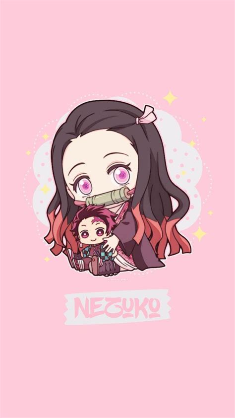 Nezuko Chibi Wallpapers Wallpaper Cave