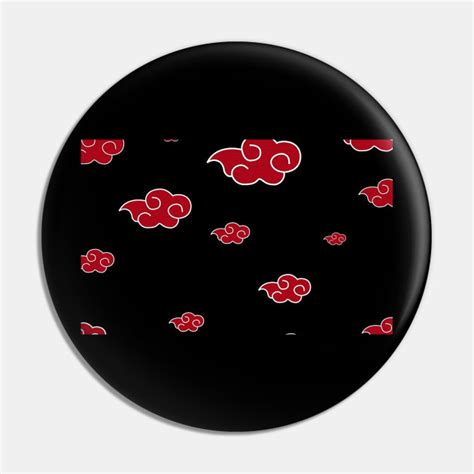 Naruto Akatsuki Clouds Naruto Pin Teepublic