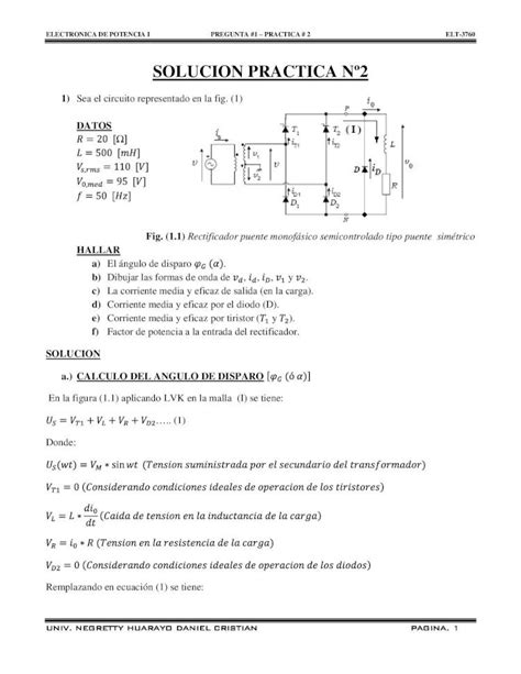 PDF Prac21 Rectificador Puente Monofasico Semicontrolado DOKUMEN TIPS