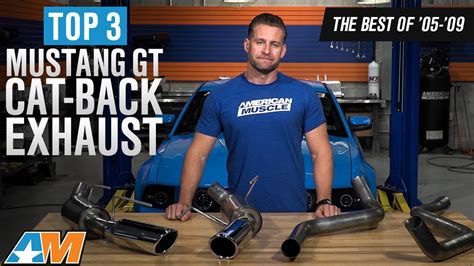 The 3 Best Mustang Cat Back Exhausts For 2005 2009 Mustang Gt Youtube