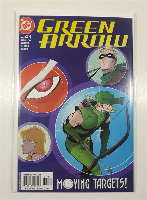 2004 Dc Comics Green Arrow 41 Moving Targets Comic Book On Board In