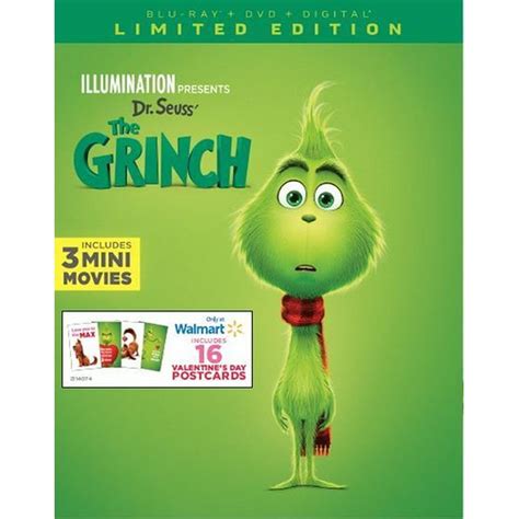 Dr Seuss The Grinch Exclusive Blu Ray