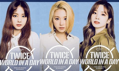 Twice Unveils Dahyun Chaeyoung And Tzuyu Teaser Posters For World In