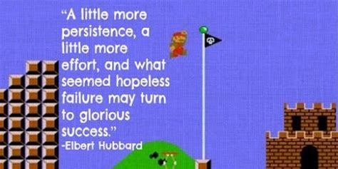 Persistence Classroom Quotes Paper Mario Super Mario