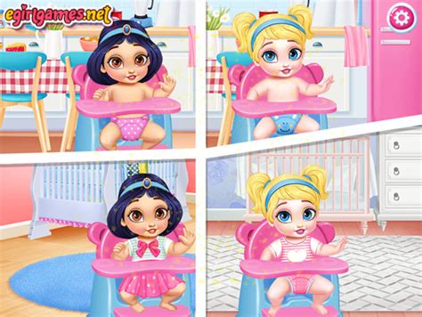 Play Messy Baby Princess Cleanup Free Online Games With Qgames Org
