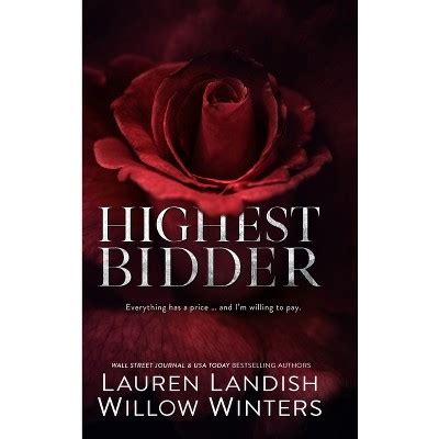 Highest Bidder By Willow Winters Lauren Landish Hardcover Target