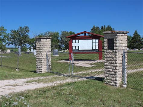 Historic Sites Of Manitoba Arborg Community Cemetery Ardal Lutheran