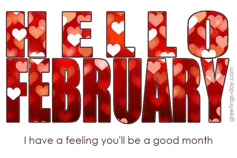 Hello February Daily Pictures S And Greeting Wishes