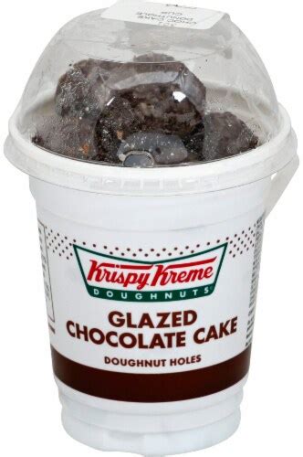 Krispy Kreme Glazed Chocolate Cake Doughnut Holes Oz King Soopers