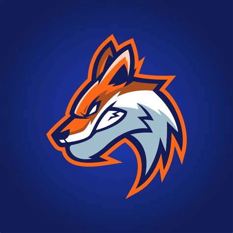 Logotipo De Fox Esports Vector Premium