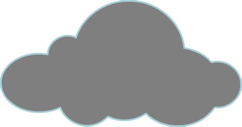 Gray Clouds Clip Art At Vector Clip Art Online Royalty
