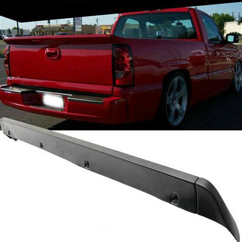 Fit For 07 14 Chevy Ss Silverado Intimidator Tailgate Rear Pu Wing Tru