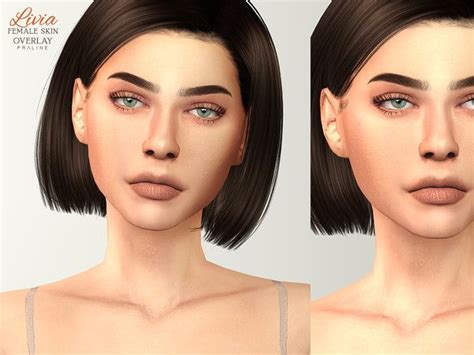 Pralinesims Livia Skin Overlay The Sims 4 Skin Sims 4 Cc Skin Sims