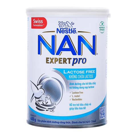 Sữa Nan Expert Pro Lactose Free Thuỵ Sĩ 400g - Kids Plaza