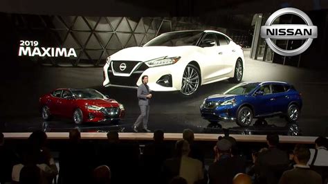 2019 Nissan Maxima Reveal At The Los Angeles Auto Show Youtube