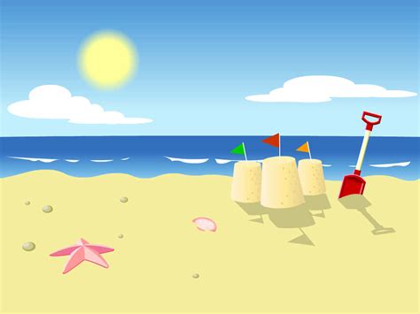 Download Cartoon Beach Background 1024 X 768