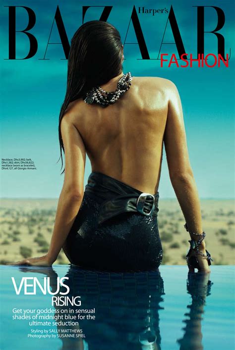 Vanessa In Giorgio Armani For Harpers Bazaar Arabia April 2011