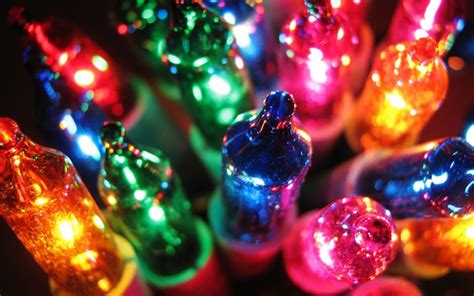 Colorful Christmas Lights Widescreen Wallpapers In Hd Free Download 2