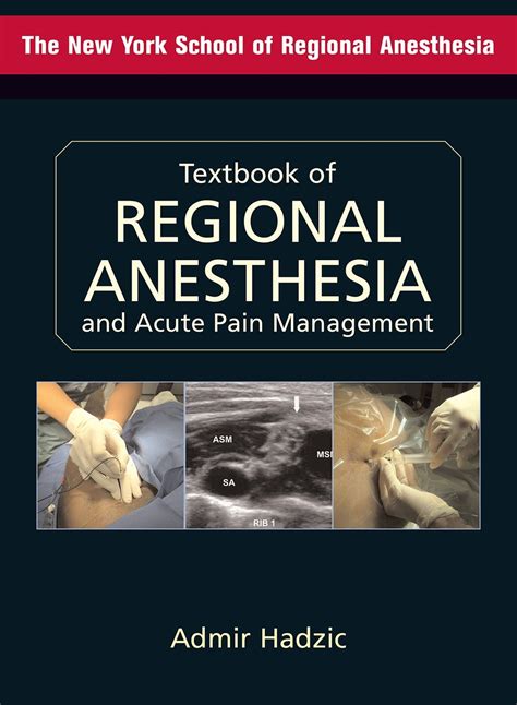 Textbook Of Regional Anesthesia And Acute Pain Management Ebook By
