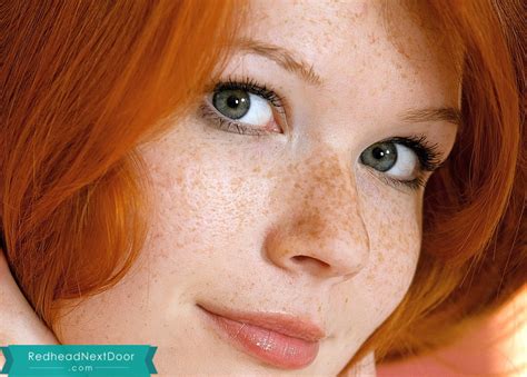 This Redhead Has Captivating Eyes Of Seduction Redhead Next Door Photo Gallery